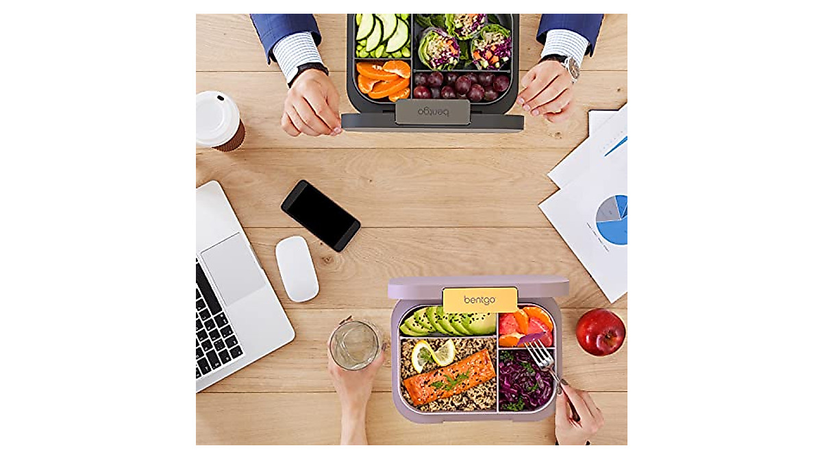Bentgo® Modern Bento-Style Lunch Box - On-the-Go Eating