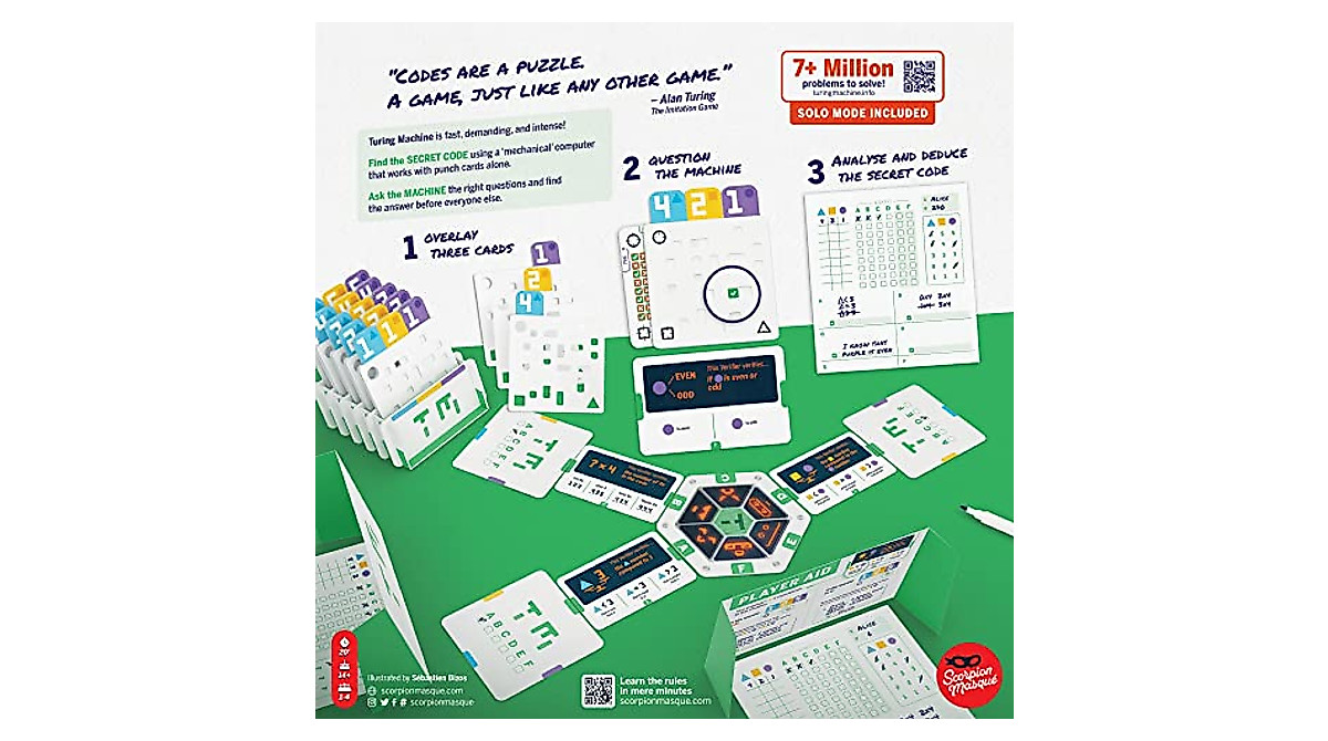Turing Machine Game | Deduction Fun for Teens & Adults