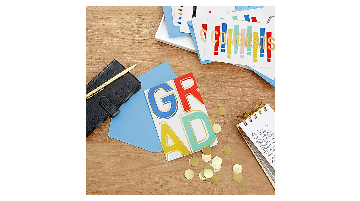 Colorful Hallmark Graduation Cards Bulk Assortment