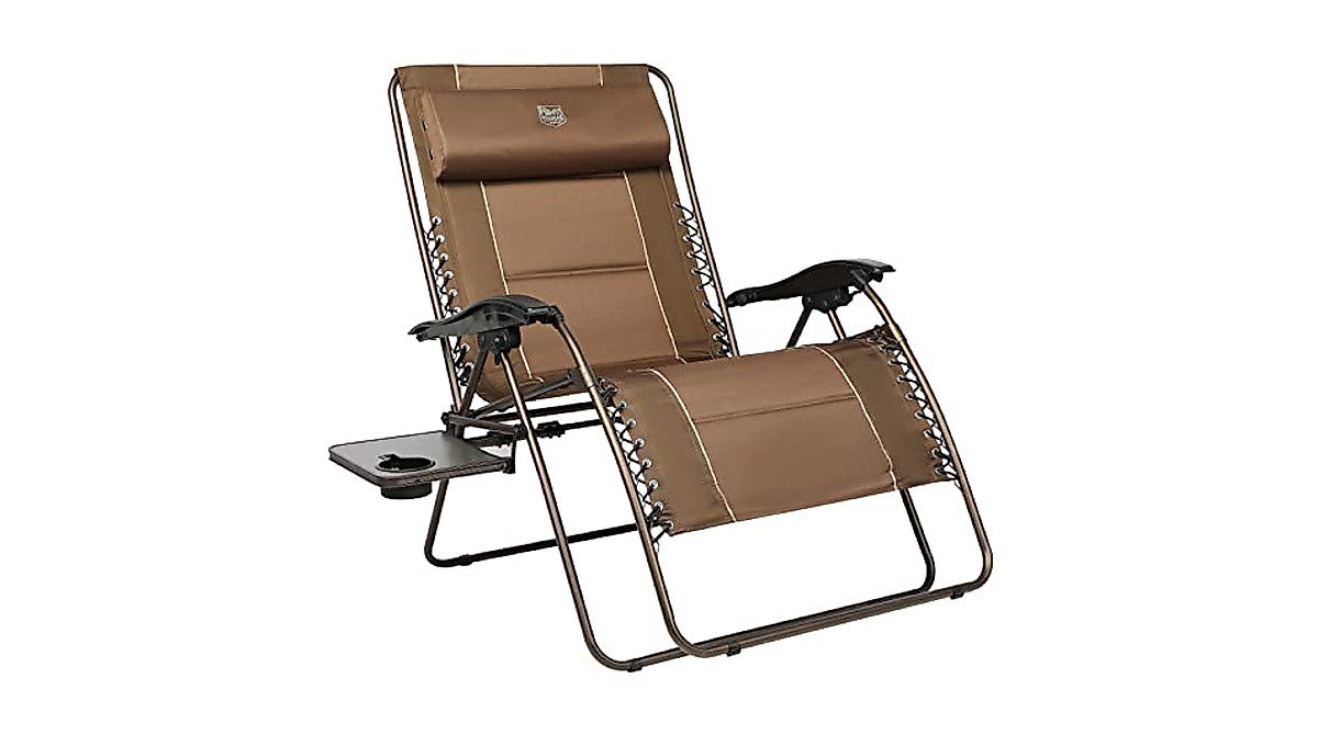 Timber Ridge Outdoor Reclining Chair - Comfort Up to 500lbs