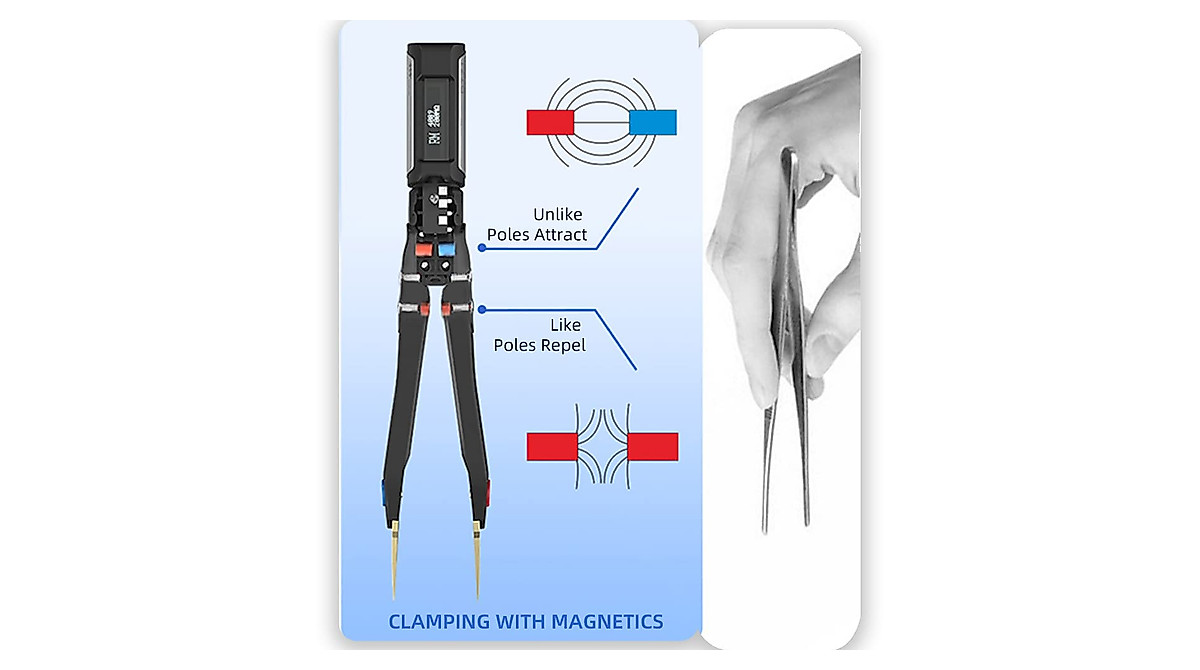 MINIWARE DT71 LCR Meter Tweezer - Electronic Component Tester