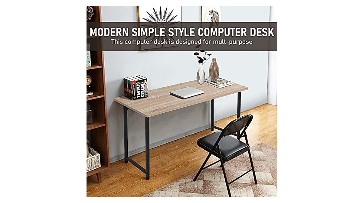 39 Inch Modern Computer Desk for Home Office