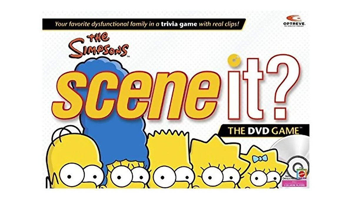 The Simpsons Scene It? DVD Game - Fun Trivia Challenge