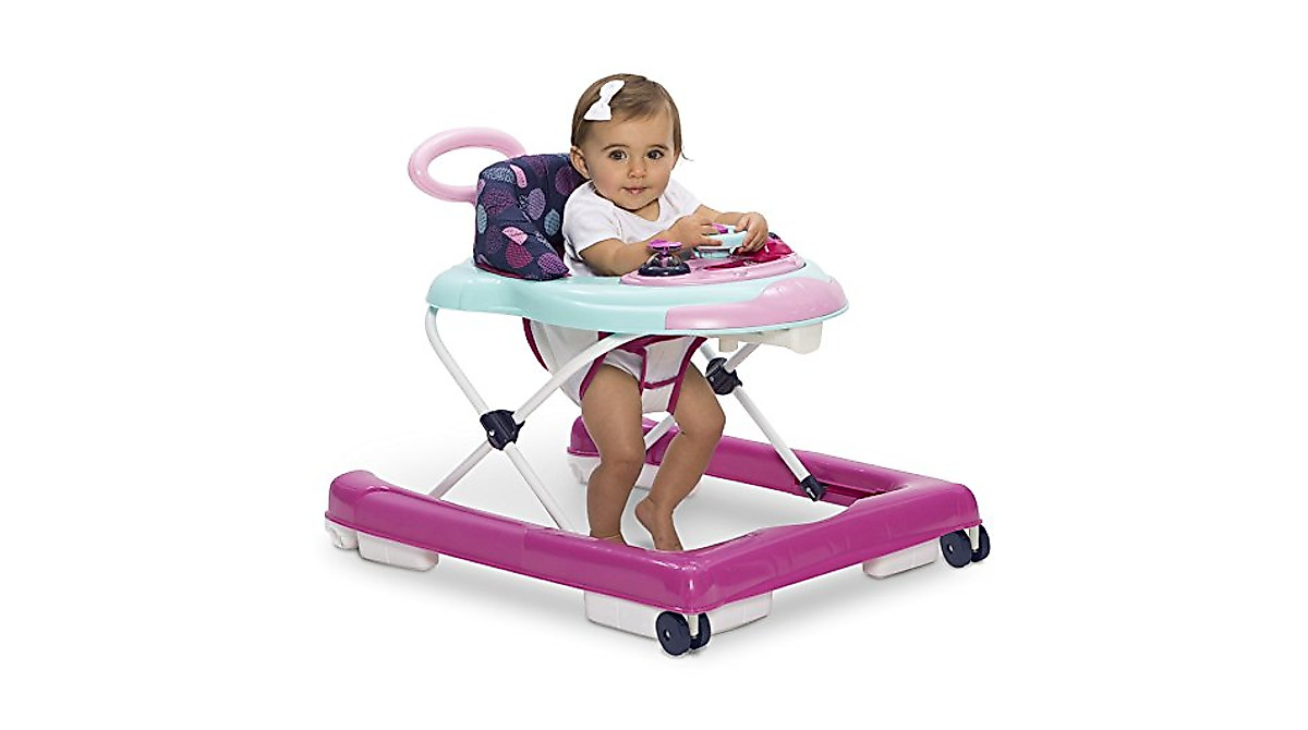 Delta Children First Exploration 2-in-1 Baby Walker | Versatile & Compact
