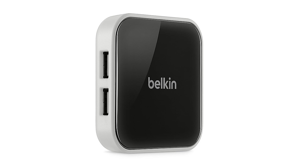 Belkin 4-Port USB Hub - Expand Your Connectivity Effortlessly