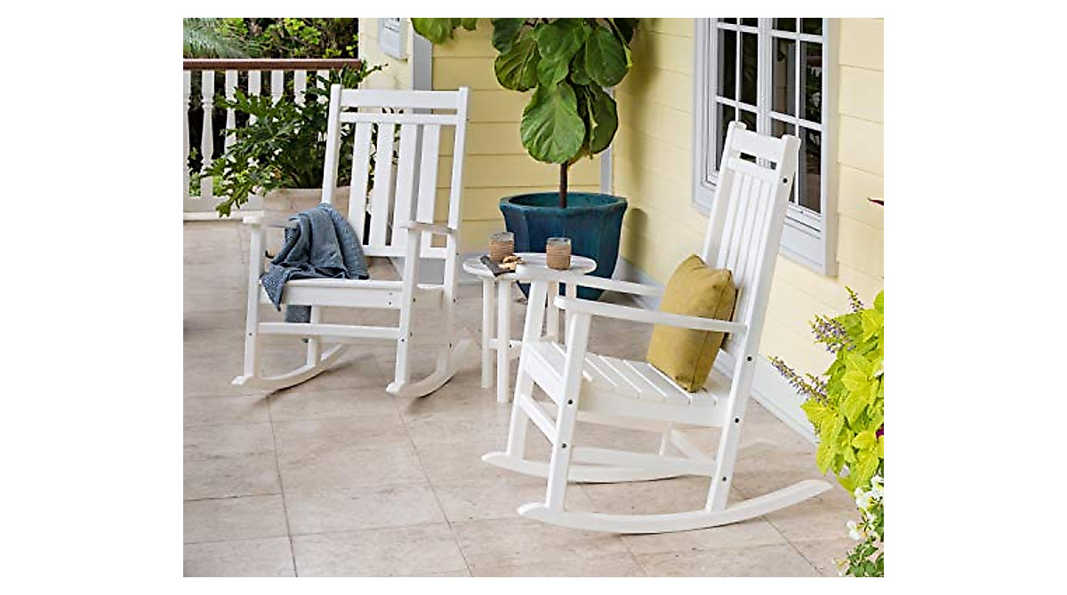 POLYWOOD® Estate Rocking Chair Set - Durable & Stylish