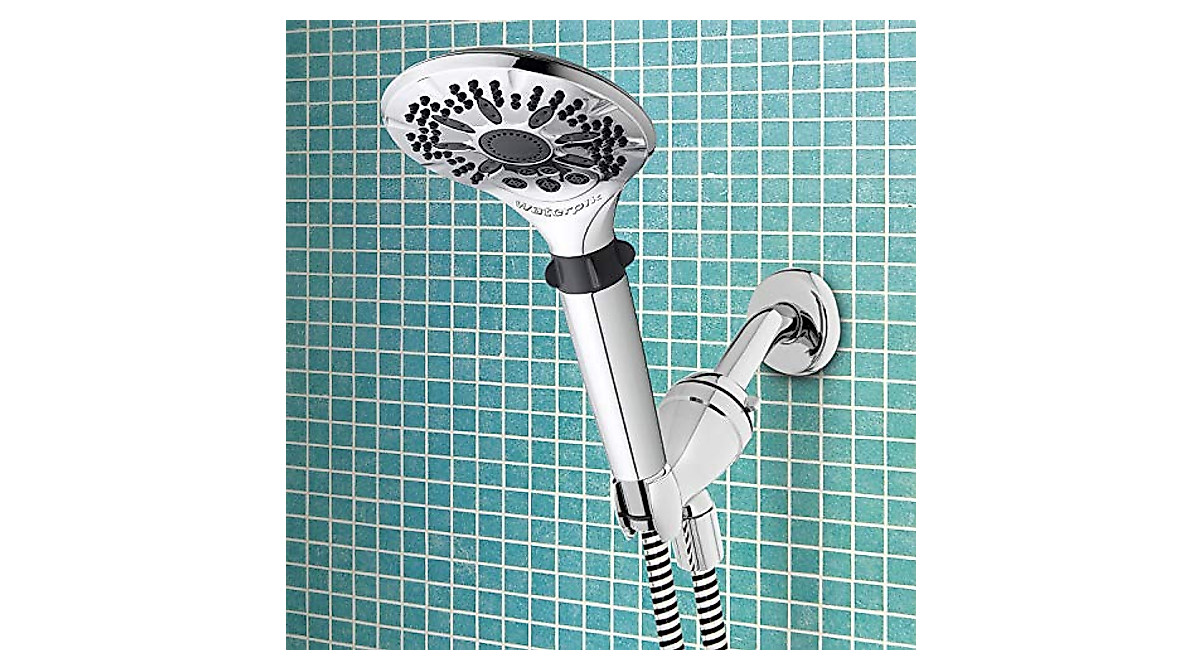 Waterpik Hand Held Shower Head with 5 Spray Modes - Easy Install