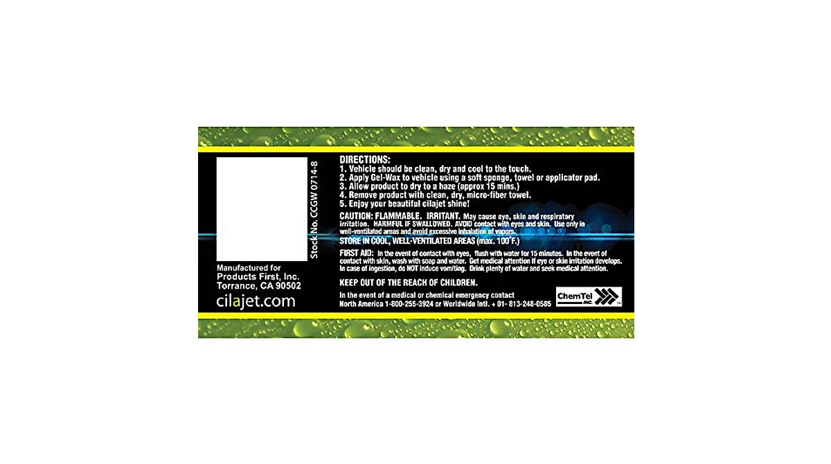 Cilajet Care Gel-Wax | Superior Showroom Shine