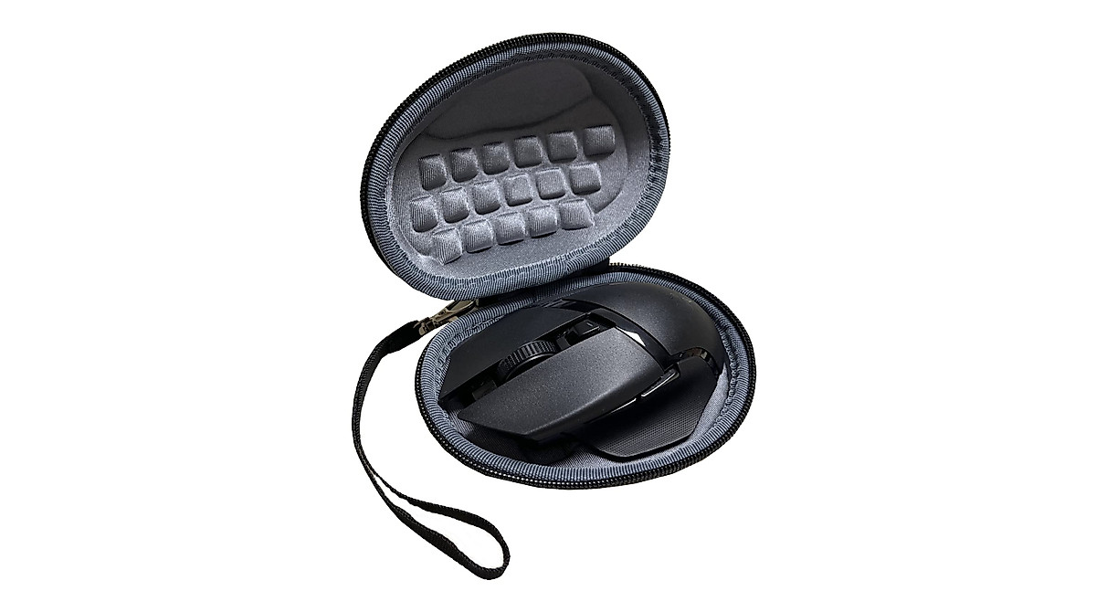 Travel Mouse Case for Razer Basilisk & Logitech MX | Hard & Compact