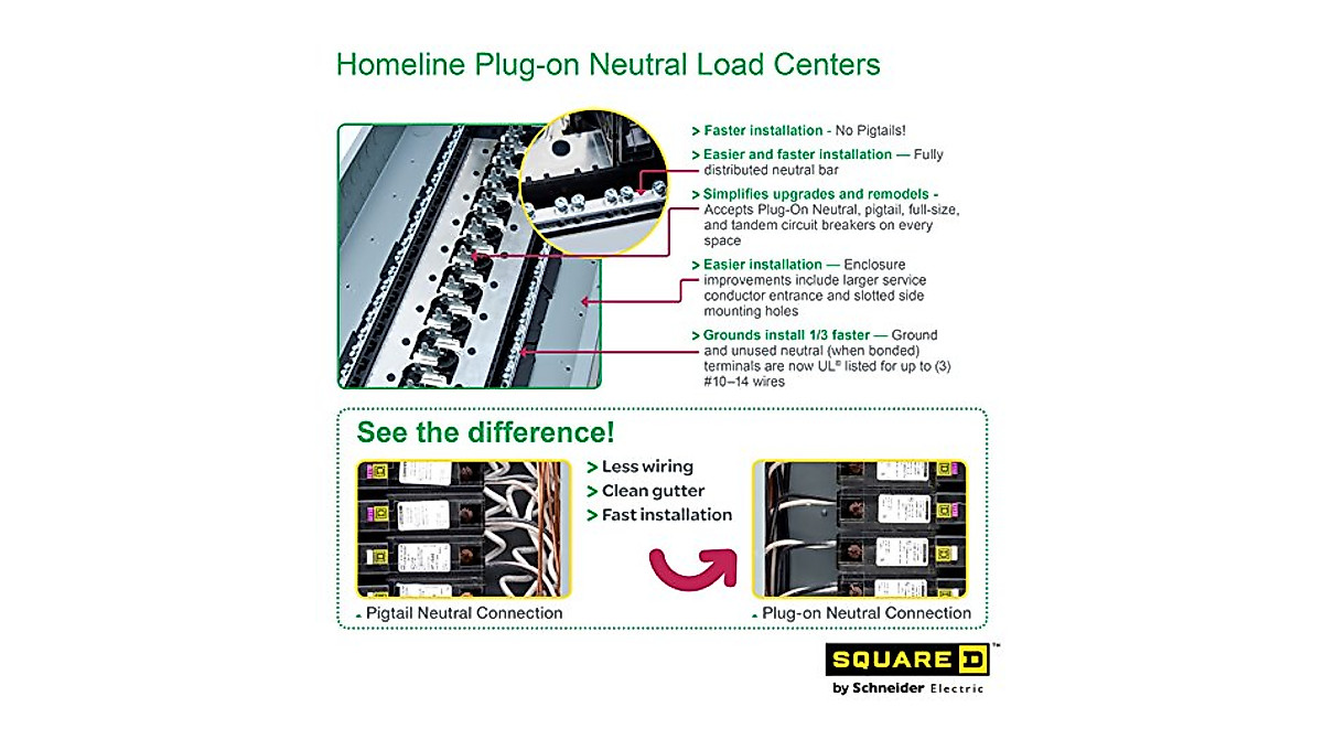 Square D - HOM2448M100PC Homeline 100-Amp 24-Space