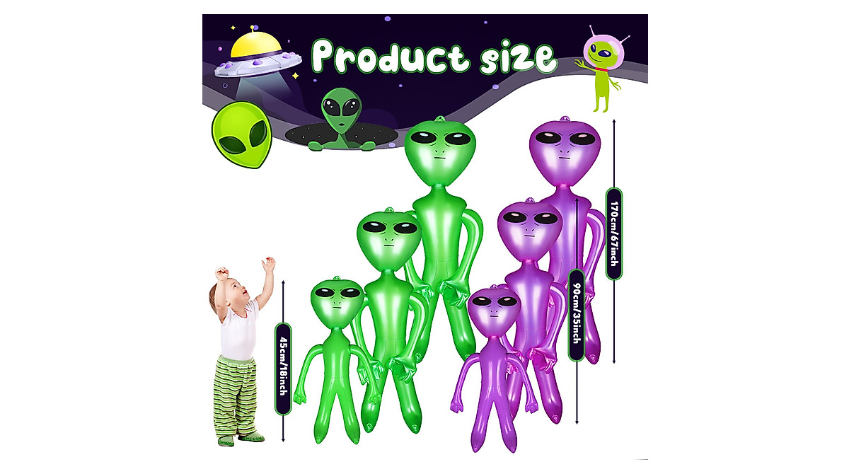 Giant Inflatable Alien Balloons for Party Fun
