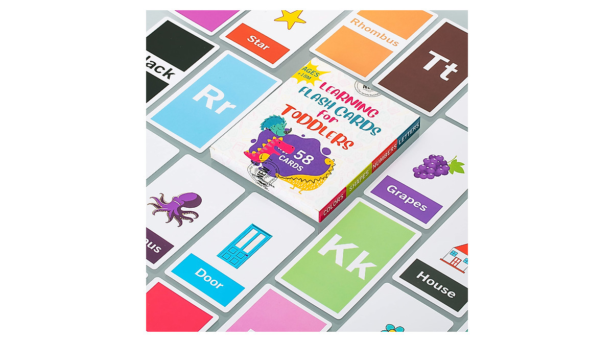 Mr. Pen Alphabet Flash Cards - Engaging Learning for Toddlers