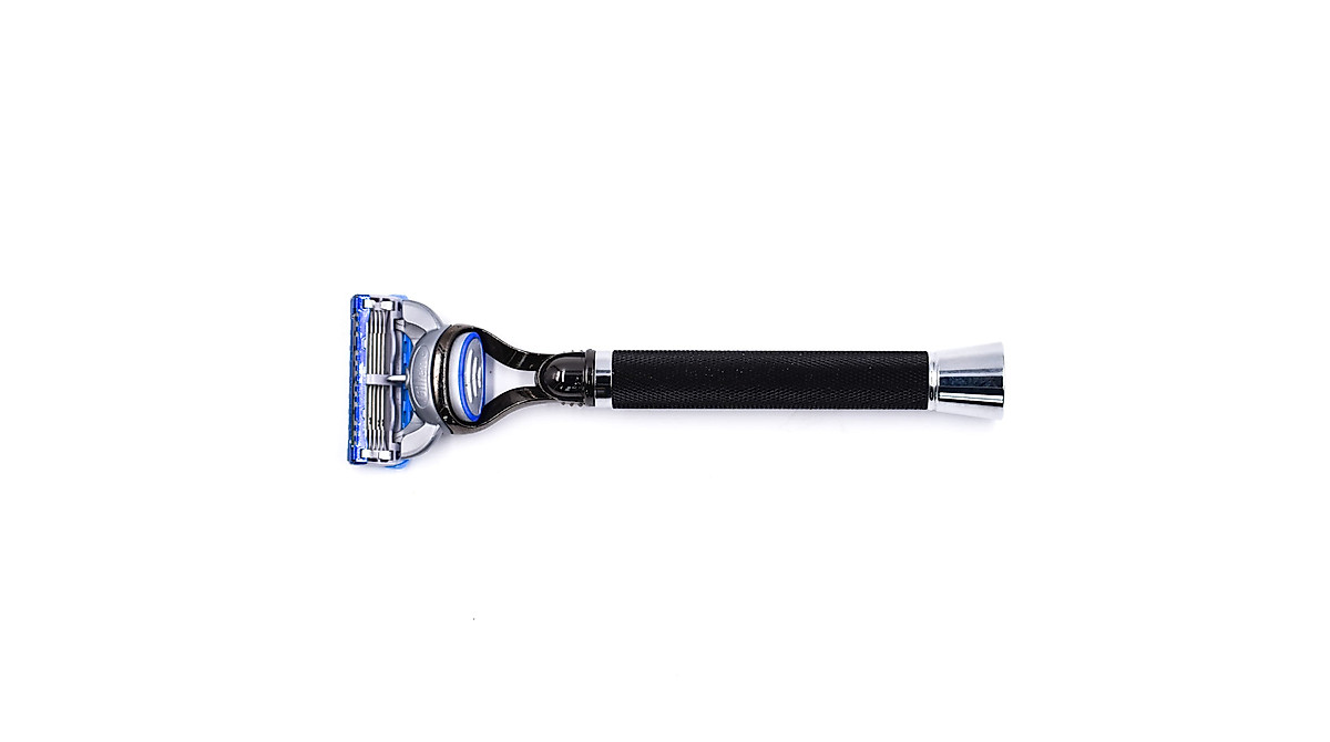 Parker Deluxe Black Gillette Fusion Razor - Smooth Shave