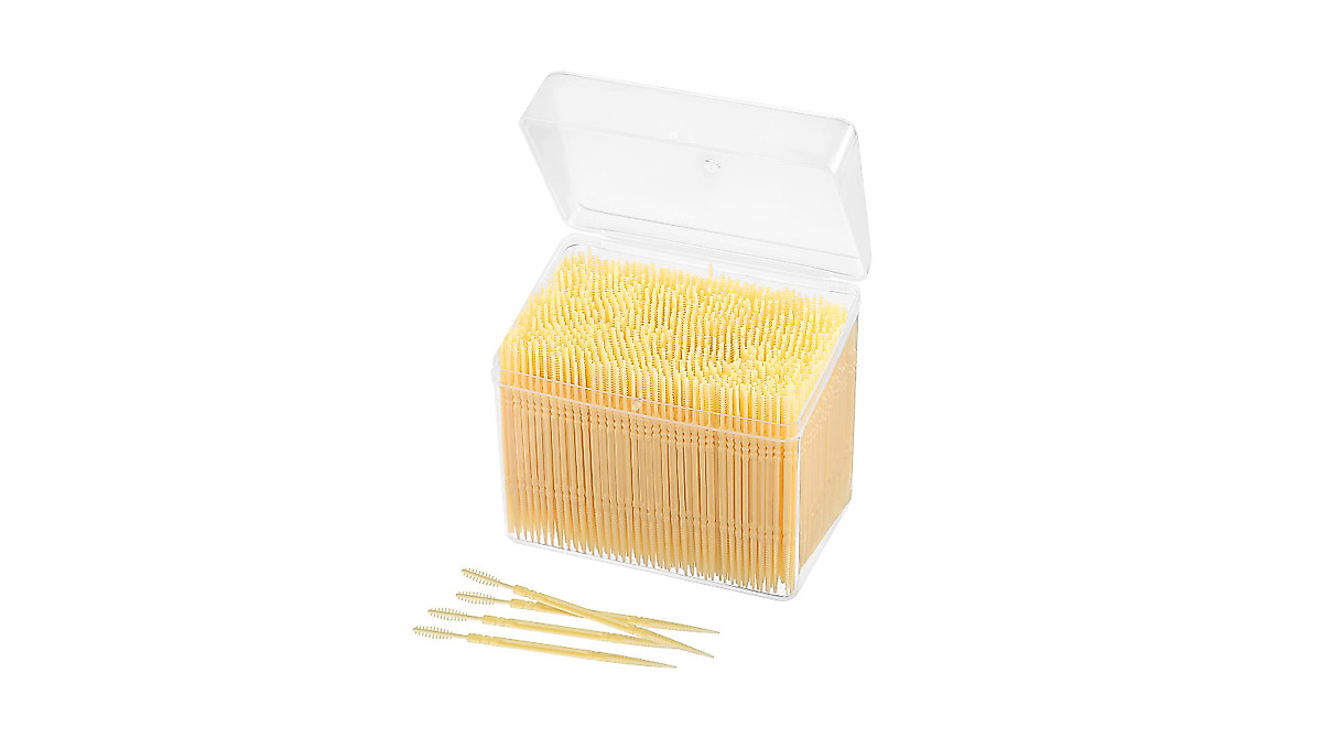 Disposable Interdental Toothpicks - Pack of 1000 for Oral Care