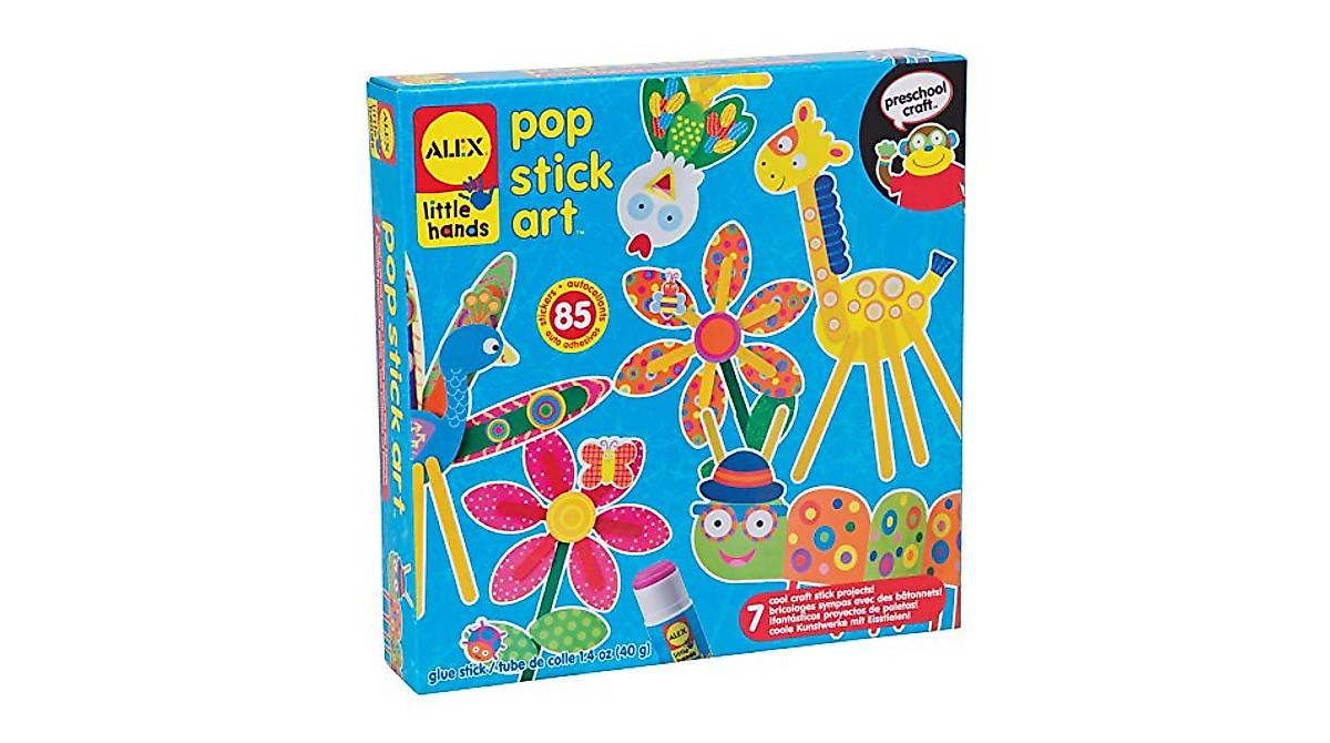 ALEX Toys Little Hands Craft Kit for Kids 3+ Create Puppets & Art