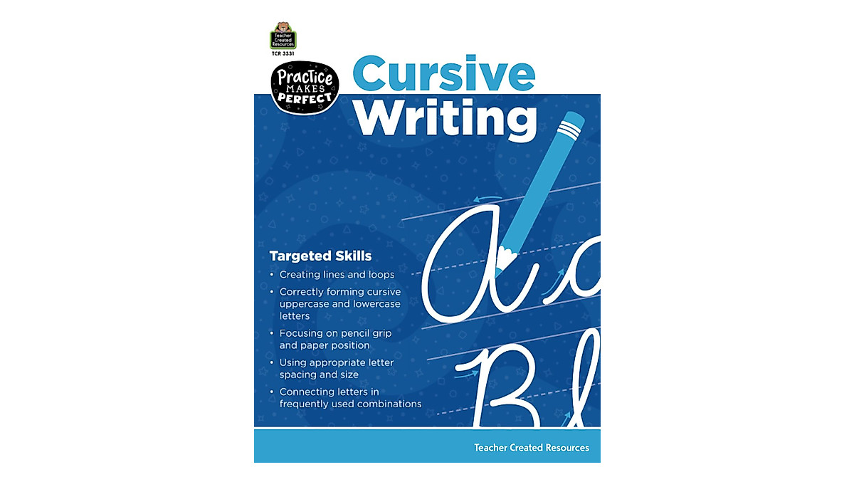 Master Cursive Writing with Practice Makes Perfect Workbook