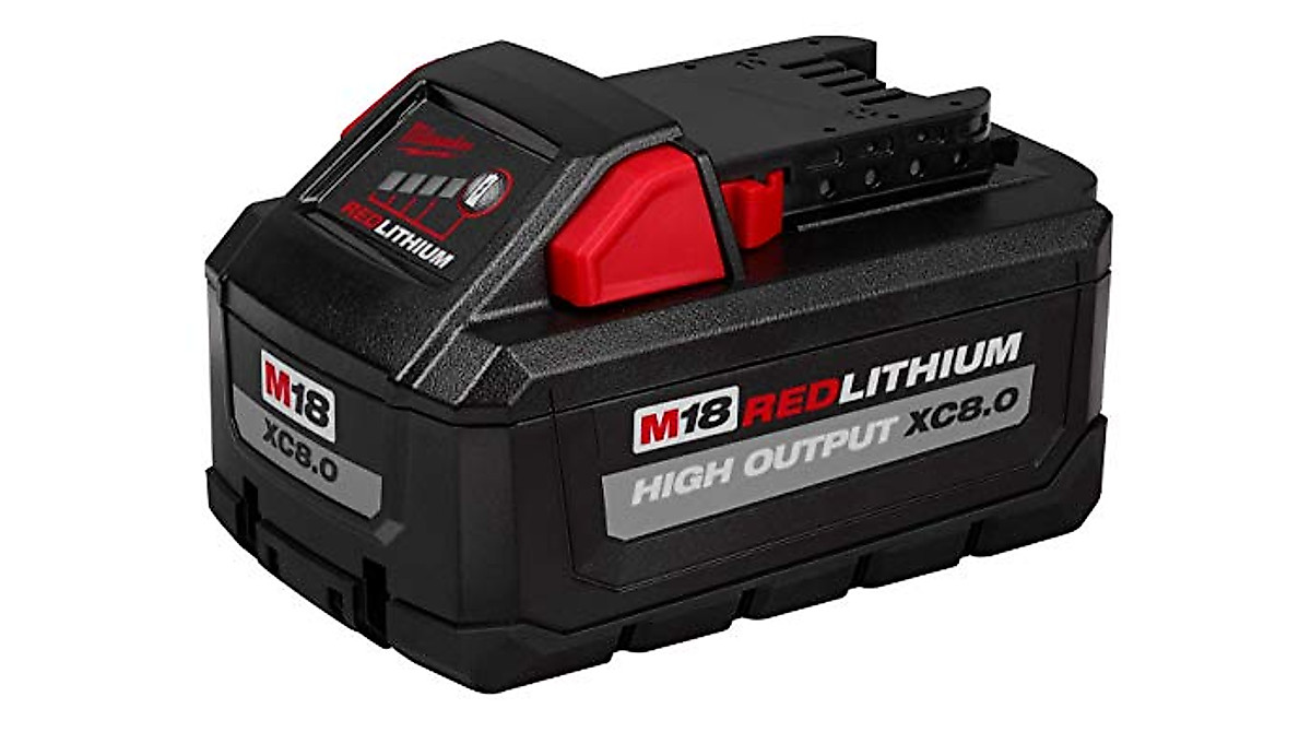 Milwaukee 48-11-1880 High Output 18V 8.0 Ah Lithium Battery Pack