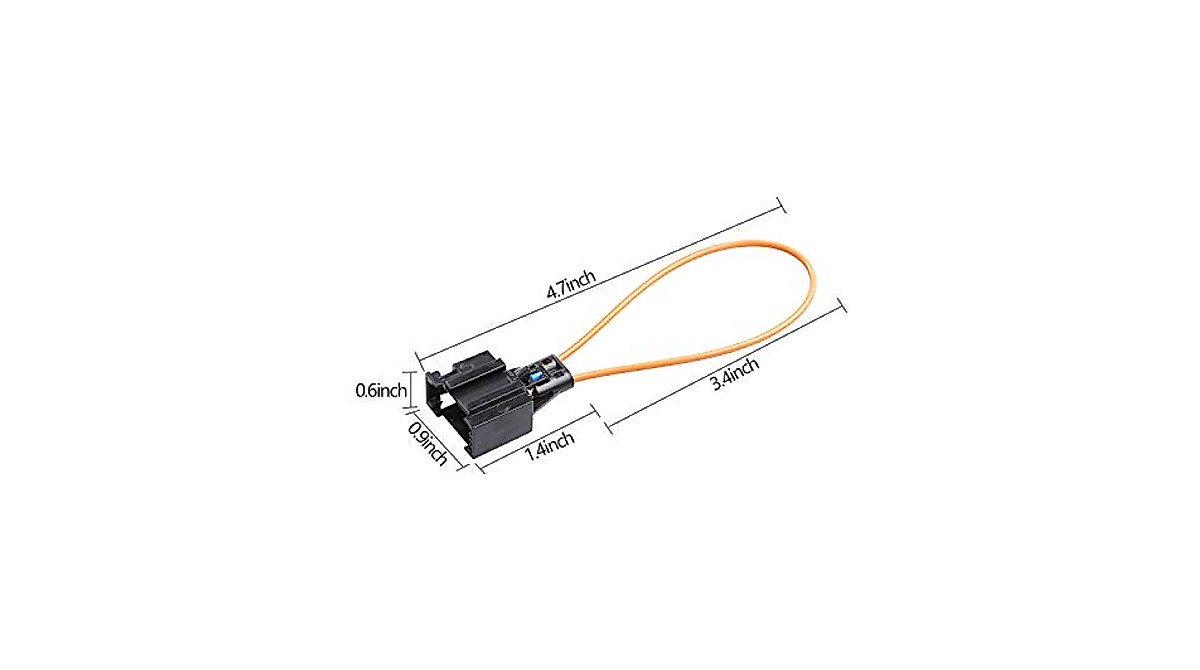 Easyget Fiber MOST Optical Loop Bypass Adapter for Mercedes, Audi, VW