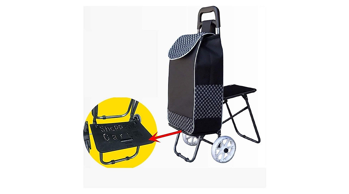 Multi-Function Shopping Trolley with Wheels - Ideal for All