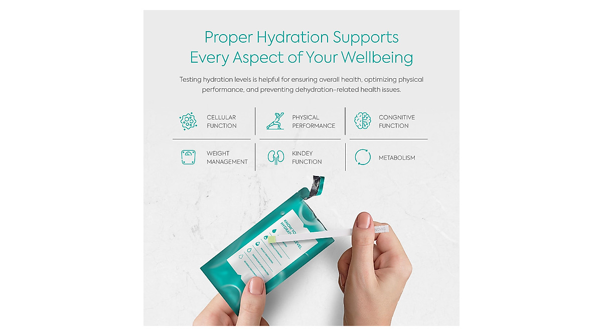 DIAGNOX Hydration Test Strips for Accurate Monitoring