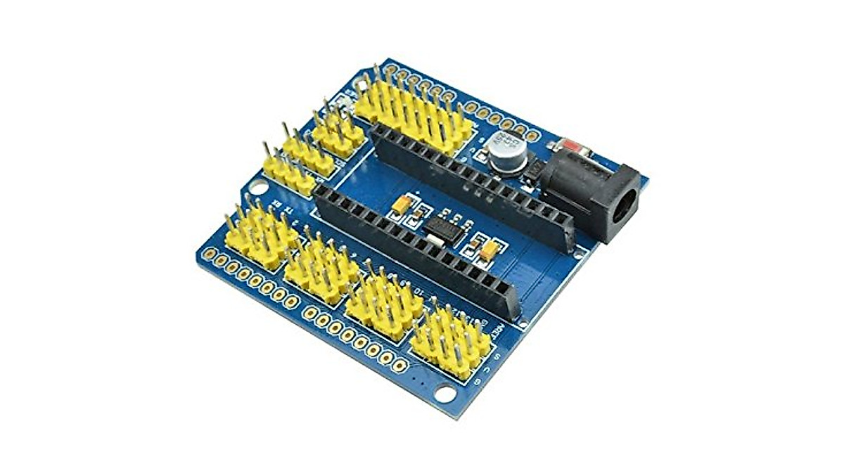 ZkeeShop 5PCS Expansion Sensor Shield Module Compatible Arduino UNO R3 Nano