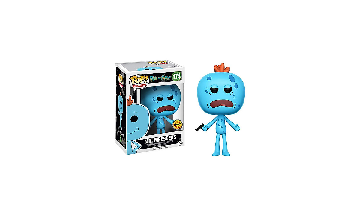 Funko Rick and Morty Mr. Meeseeks Action Figure - Collectible Vinyl