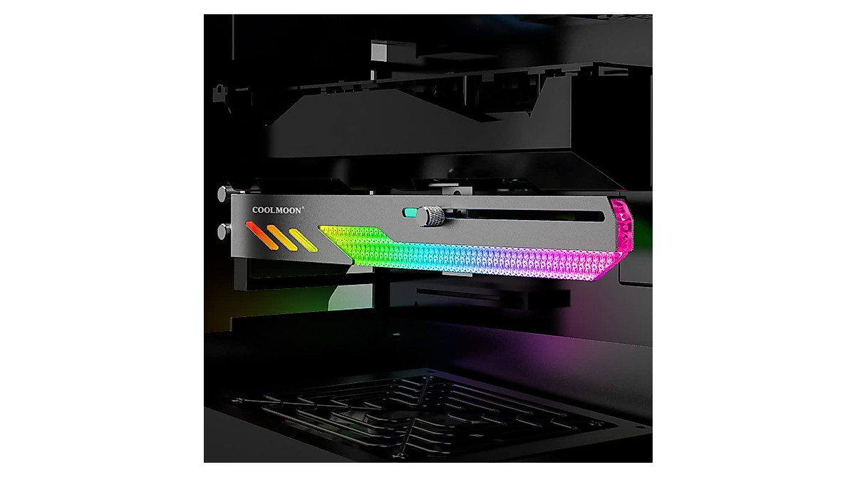 Angitu COOLMOON GT8 Graphics Card Bracket with ARGB Lighting