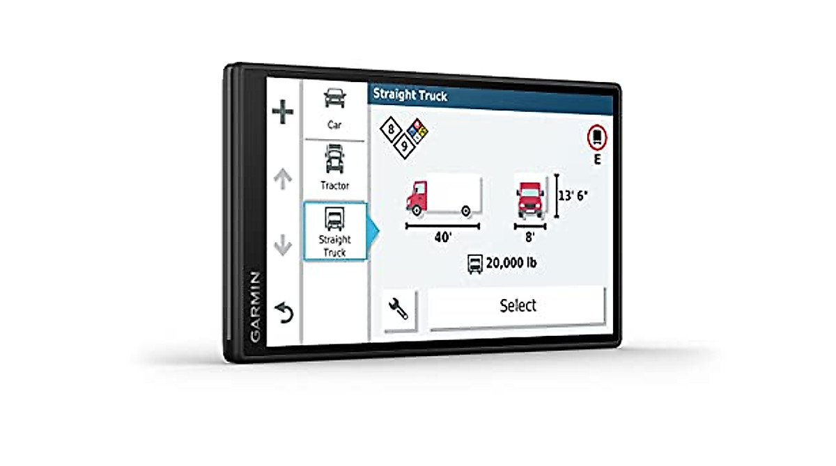 Garmin Dezl OTR500 GPS Truck Navigator – Custom Routing & Load Guidance