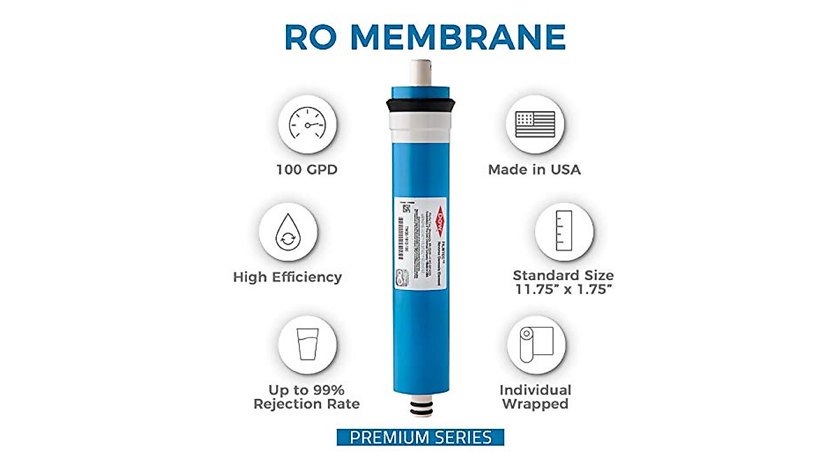 iSpring RO Filters 2-Year Pack | 6-Stage, Alkaline, USA Made
