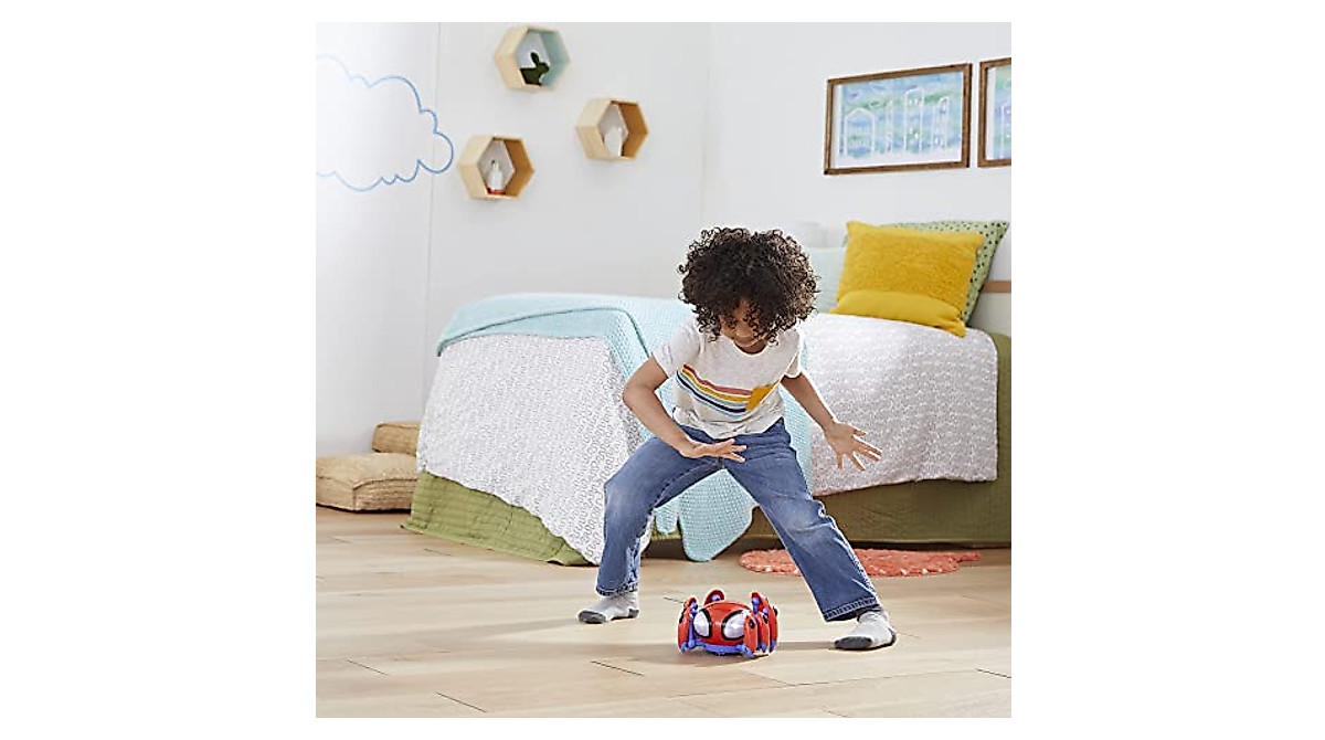 Trace-E Bot: Sound-Activated Spider Toy for Kids