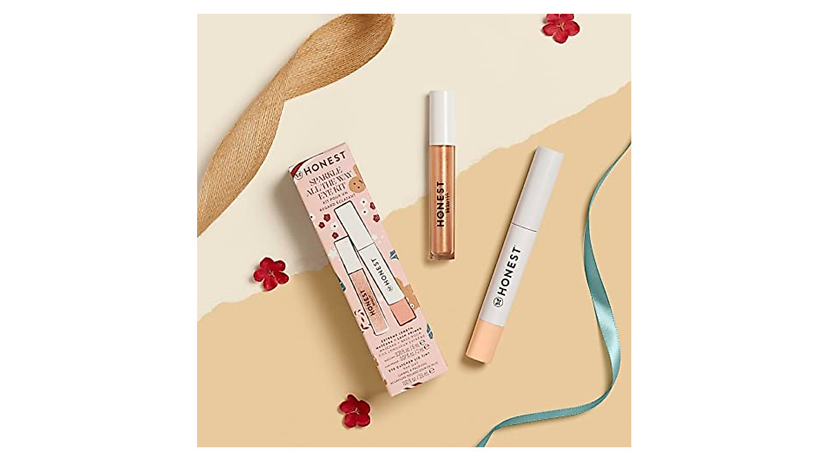 Honest Beauty Sparkle Eye Kit: Mascara + Lid Tint | Cruelty-Free