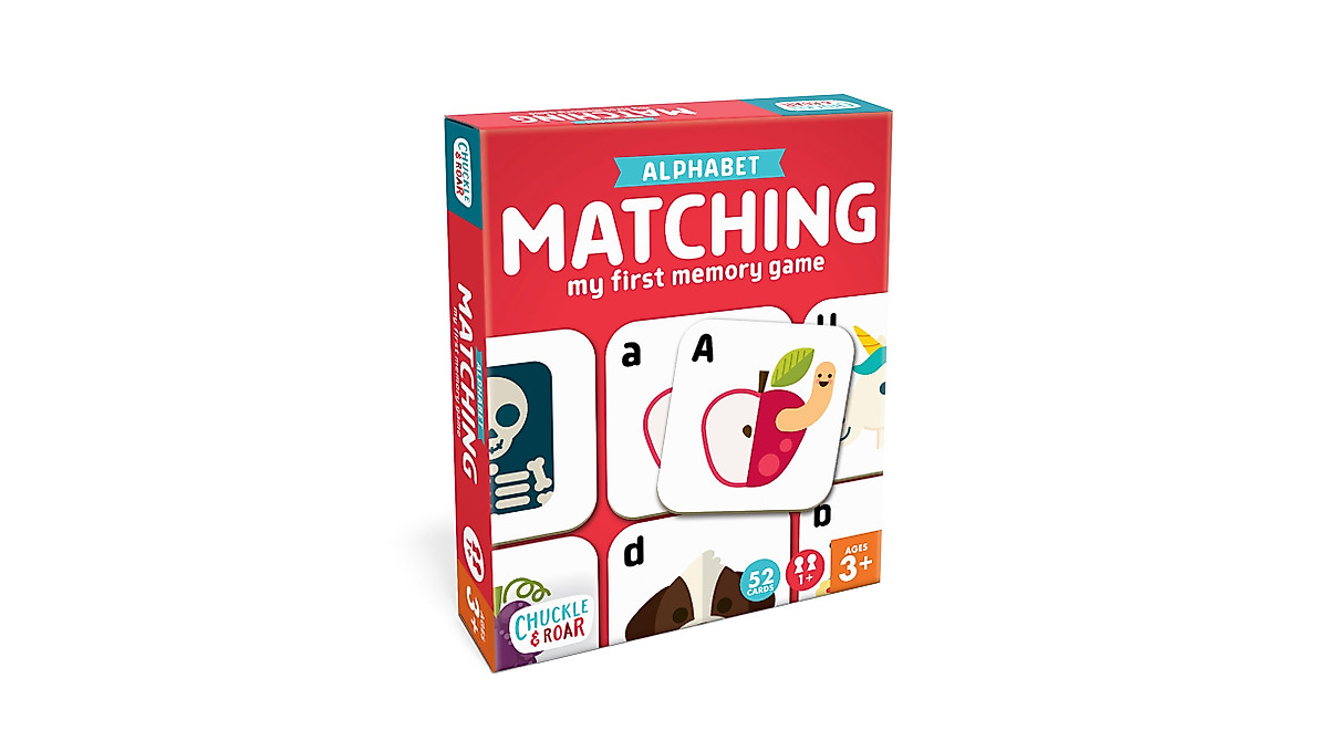 Chuckle & Roar Alphabet Matching Game for Kids 3+ | Educational Board Game