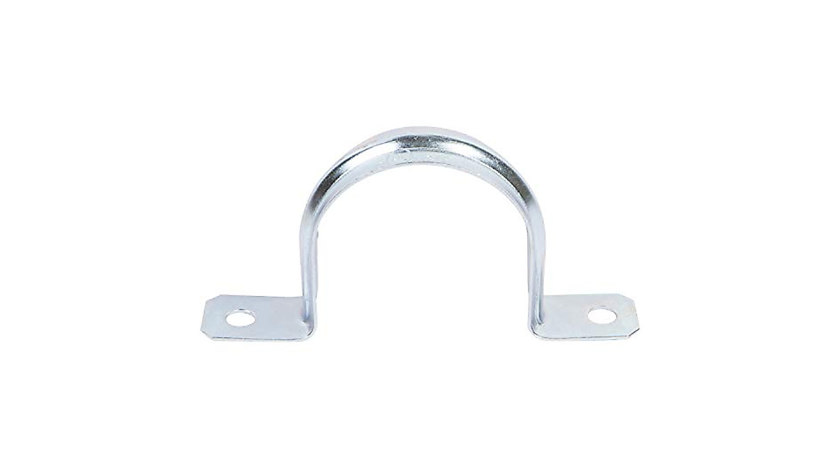 Morris Heavy Duty Pipe Strap - Zinc-Plated Steel, 1 Inch