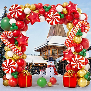 Christmas Balloon Arch Kit 151PCS Xmas Party Decorations