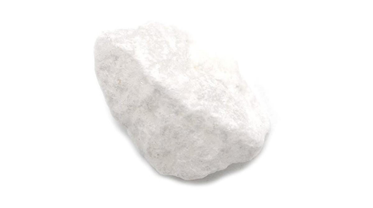 Eisco Gypsum Rock Specimens - Pack of 12 for Education & Collection