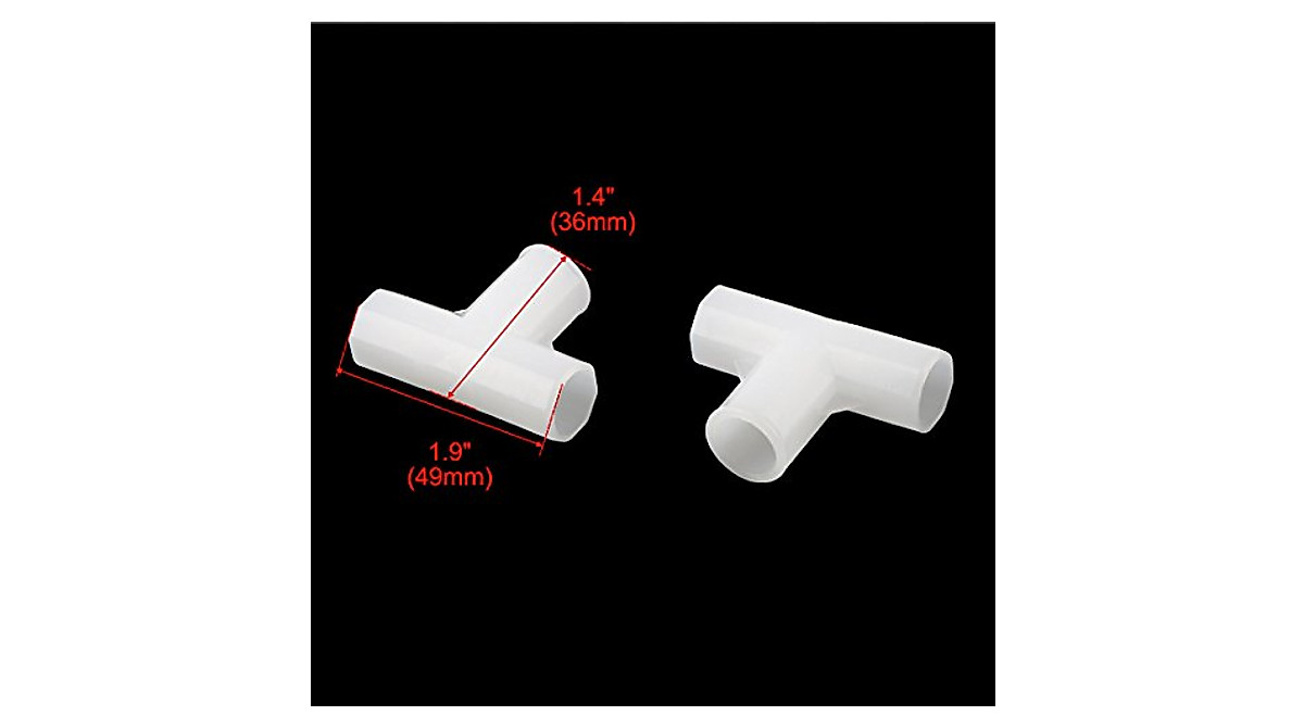uxcell 13mm Shoe Rack Connectors - 15 Plastic Parts