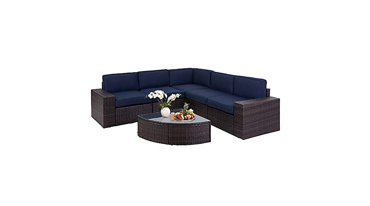 Oakmont 6-Piece Outdoor Patio Furniture Set | Durable & Stylish