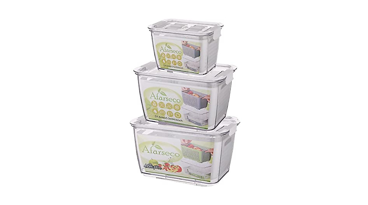 Fresh Produce Saver Containers - Keep Food Fresh