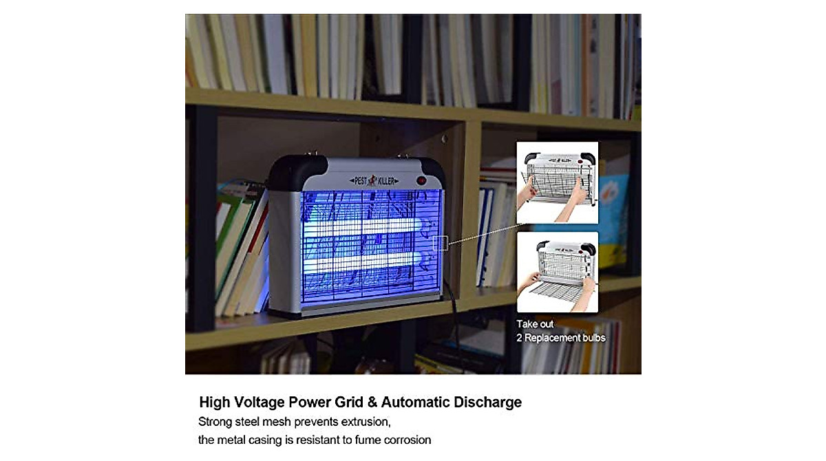 Powerful 2800V Electric Bug Zapper for Indoor Pest Control