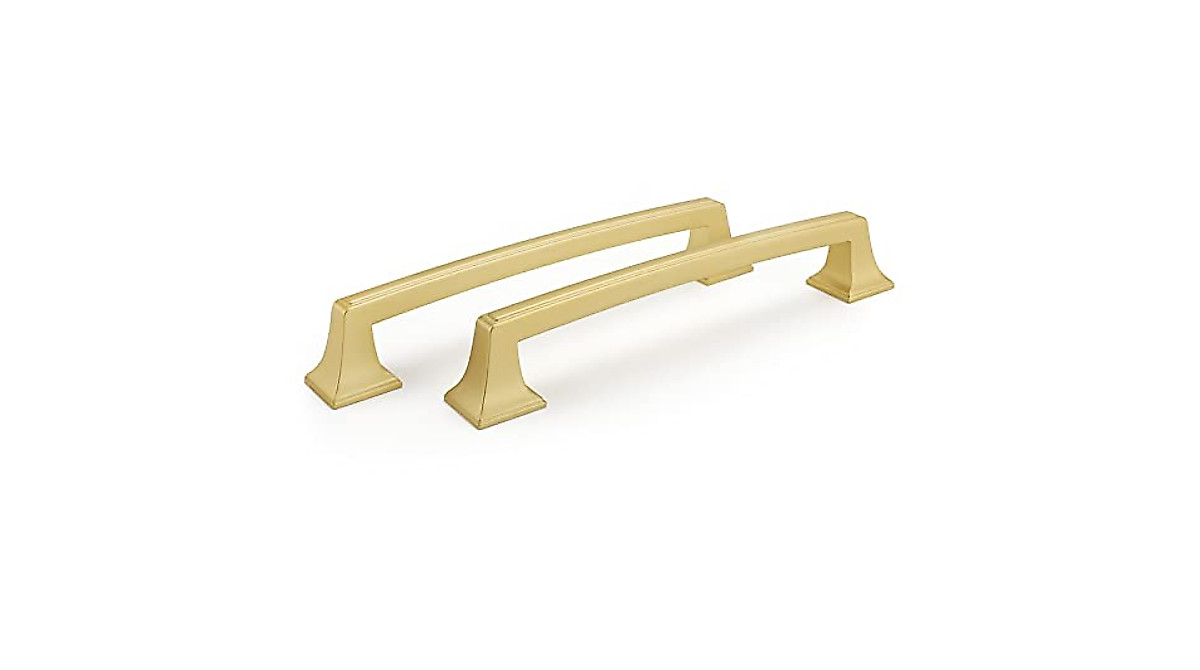 Haidms 10 Pack Brushed Gold Cabinet Handles - Stylish & Durable Upgrade