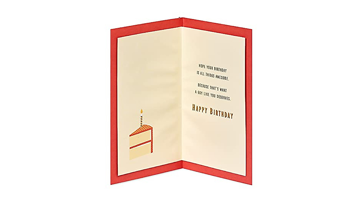 American Greetings Birthday Card for Him – Celebrate with Elegance