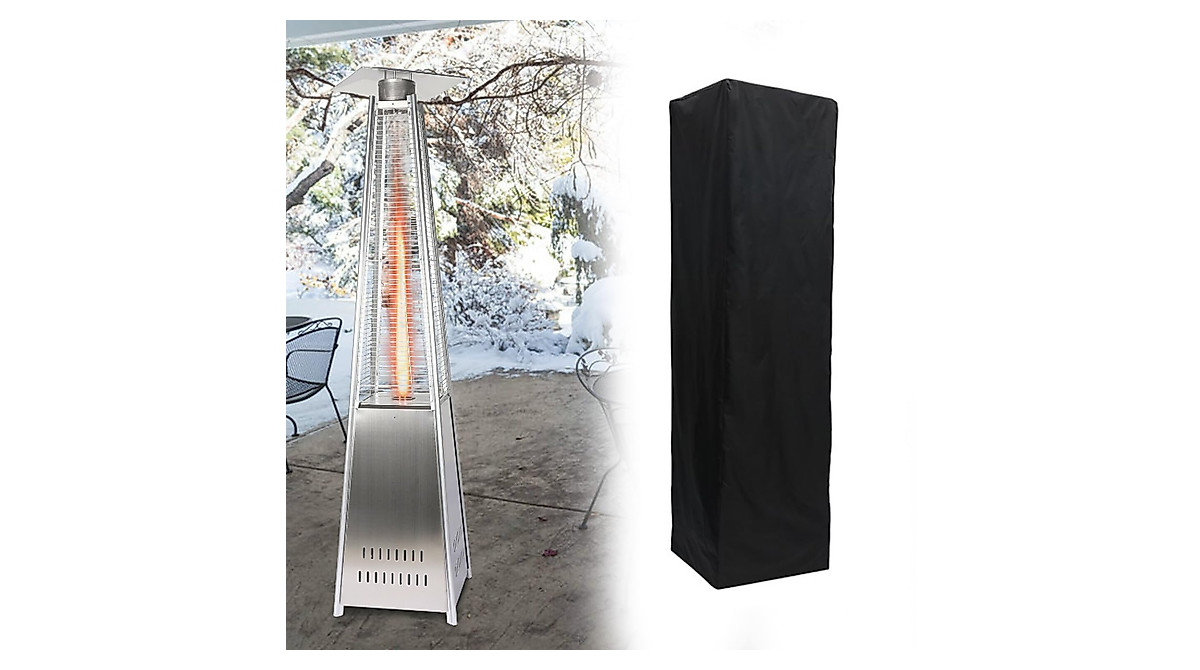 Heavy Duty Outdoor Heater Cover - Waterproof Square Patio Protector