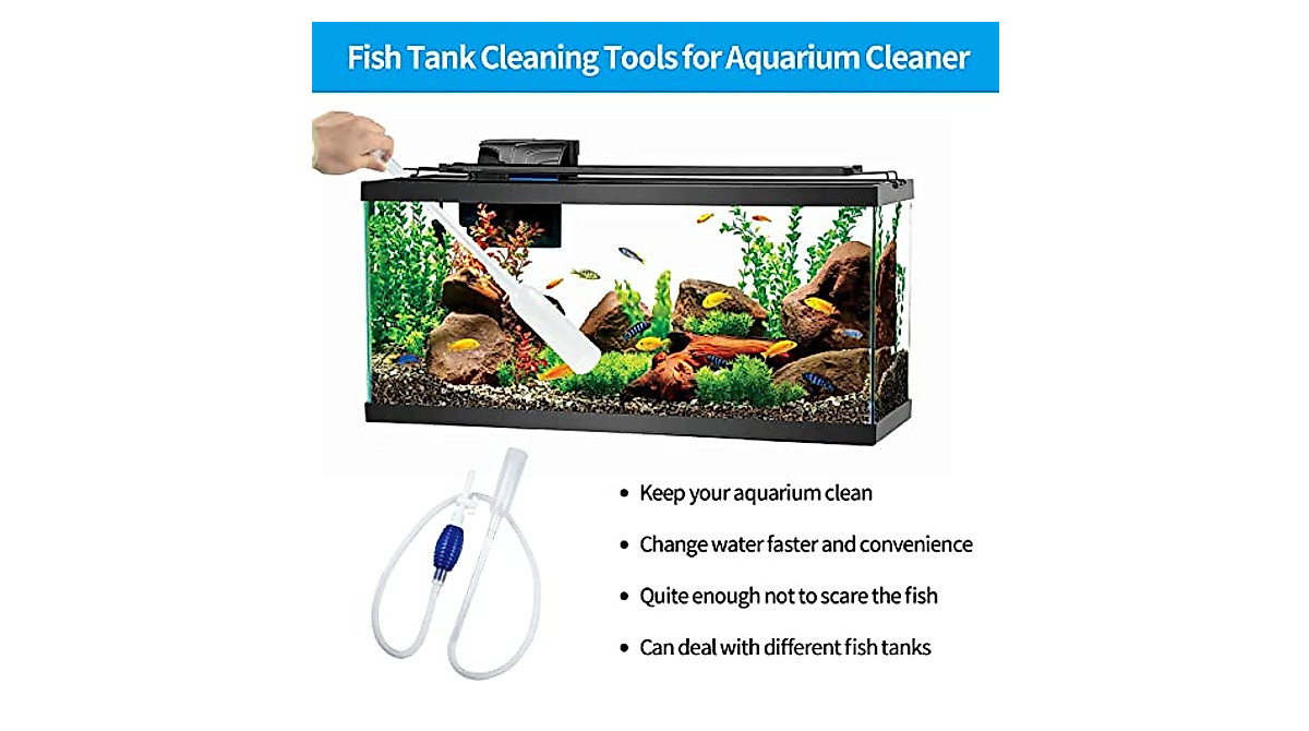 5-in-1 Fish Tank Cleaning Tools for Easy Maintenance