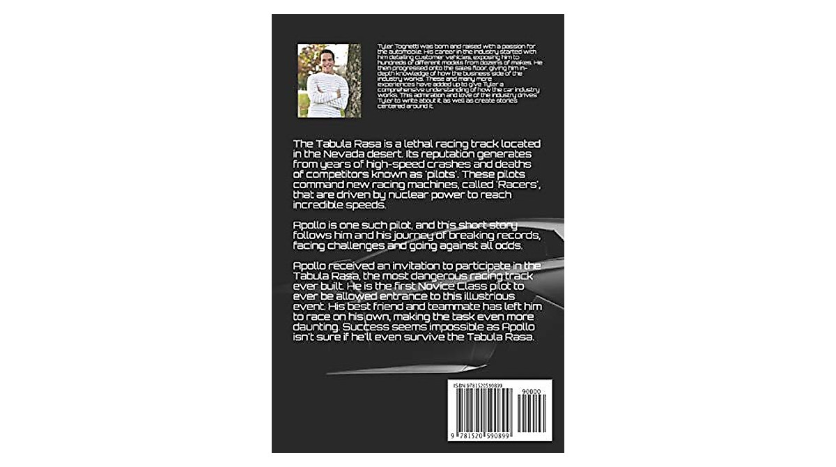 Racers: Apollo's Story - Futuristic Racing Action Book
