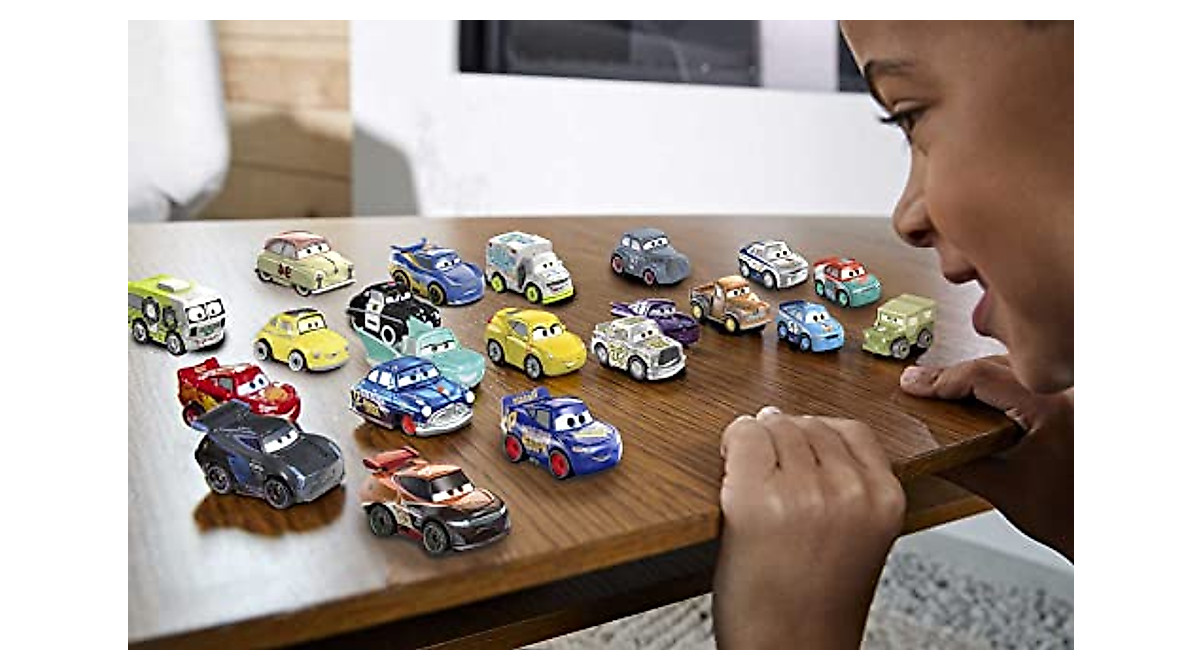 Disney Cars Mini Racers: 21 Die-Cast Collectible Toy Pack