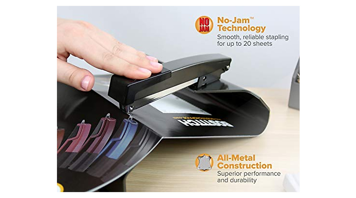 Bostitch No-Jam Booklet Stapler - Easy Book Binding