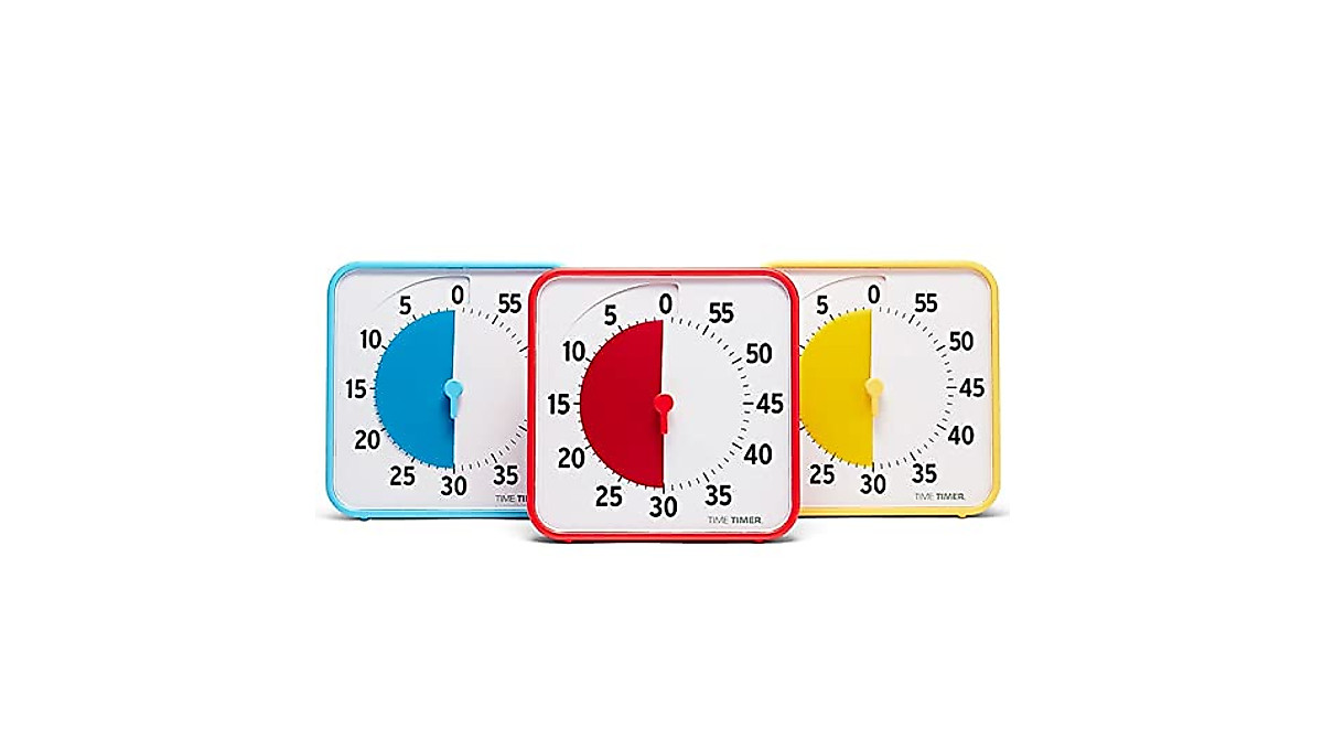 Time Timer 8 Inch Classroom Set - Visual Timer for Kids