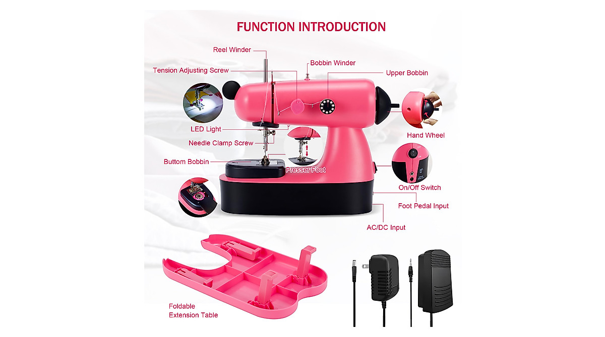 Flying Banana Mini Sewing Machine for Girls - Perfect for Beginners