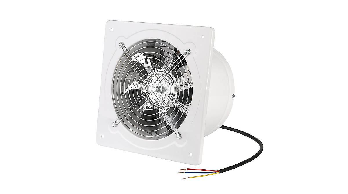 8 Inch Exhaust Fan: Quiet 500 CFM Wall/Ceiling Ventilation