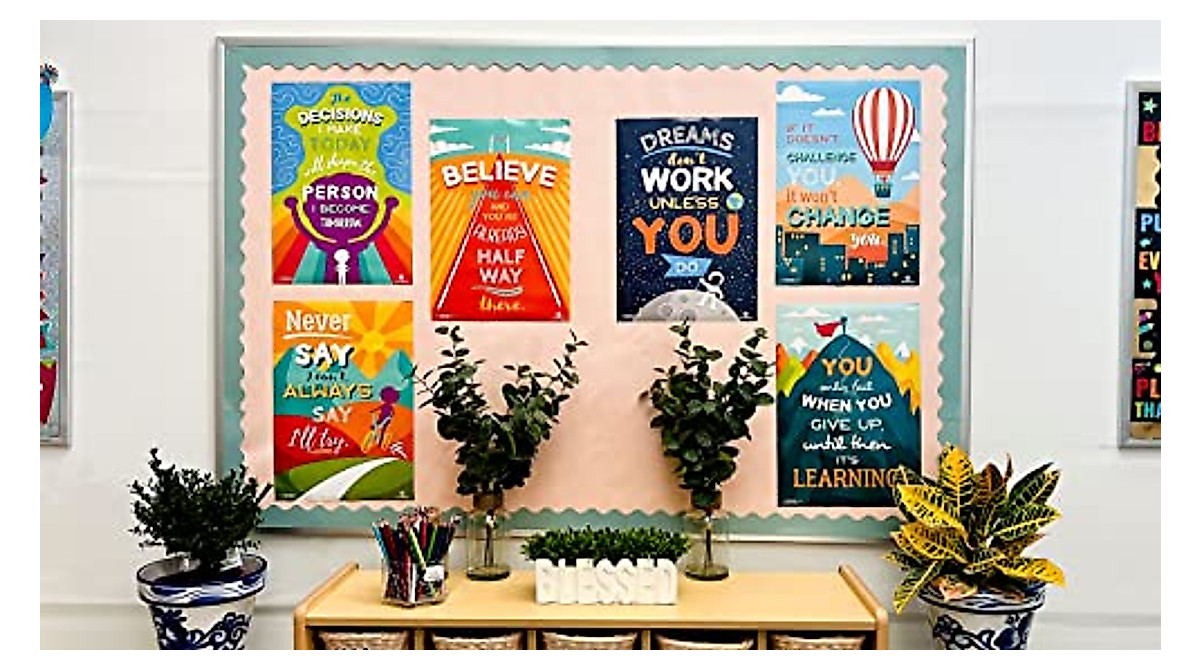 Sproutbrite Growth Mindset Posters for Classroom Success